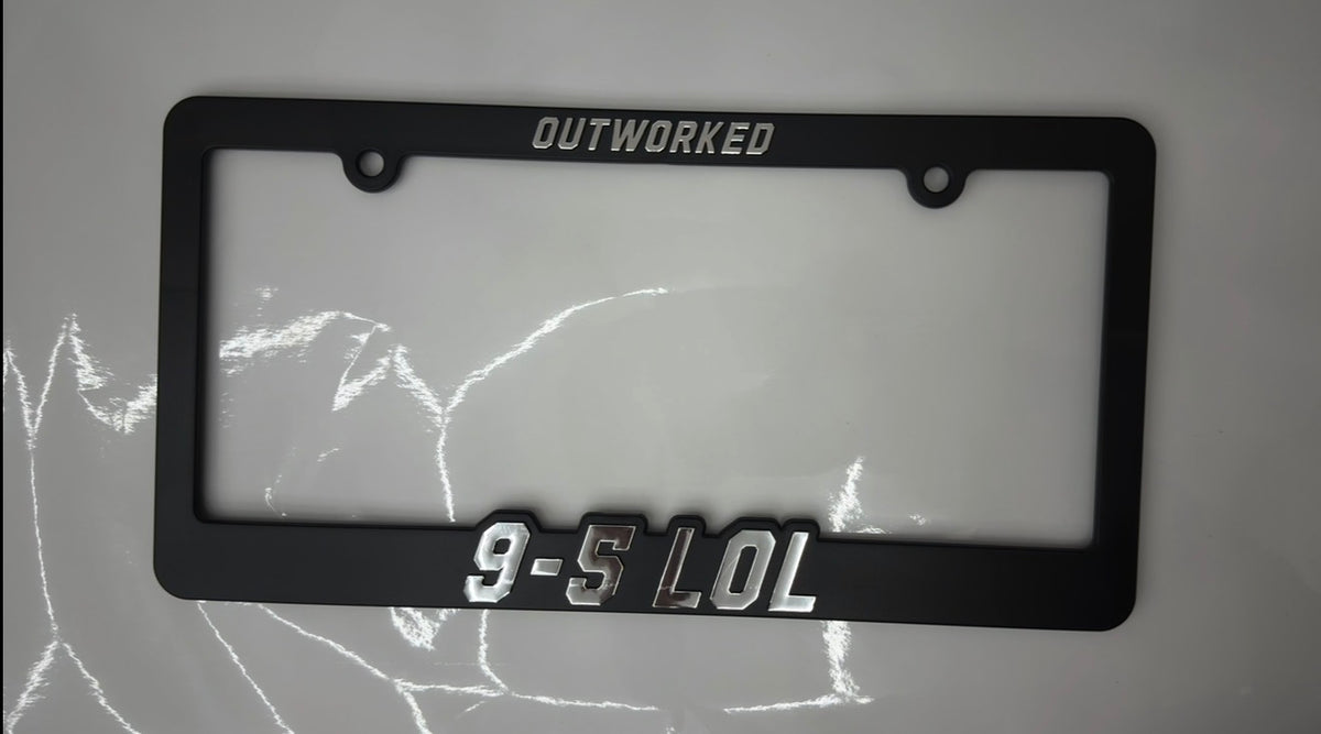 9-5 LOL Plate Frame
