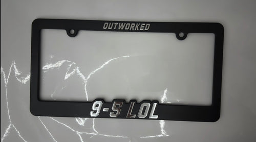 9-5 LOL Plate Frame