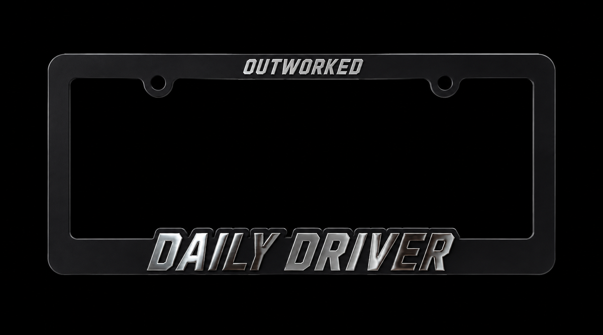 Daily Driver Plate Frame