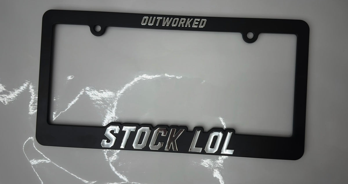 STOCK LOL Plate Frame